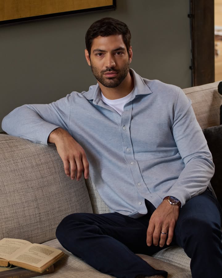 The classic button up doesn’t have to be buttoned up