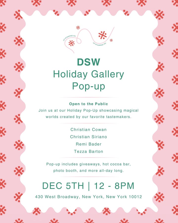 NYC, your plans for 12/5 = handled