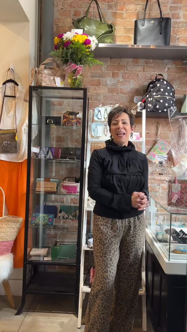 💝THE WINNER IS…Kelly Kaza, long-time customer and consignor, is the winner of the goody packed basket that customers could enter...