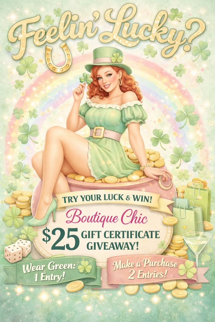 🍀 Feelin’ Lucky, Ladies?