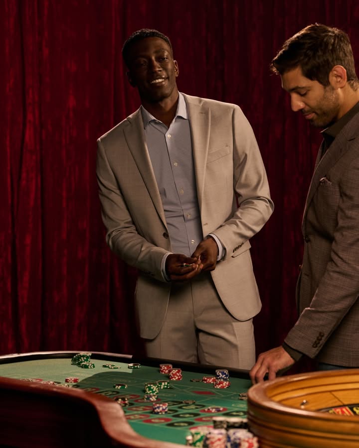 A suit that stays crisp and keeps you cool all night?