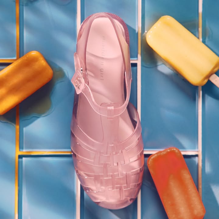 Jelly sandals aren’t just for the little ones anymore
