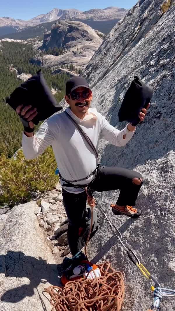 Rock Climbing in a CHILLFLEX Suit w/ Devin